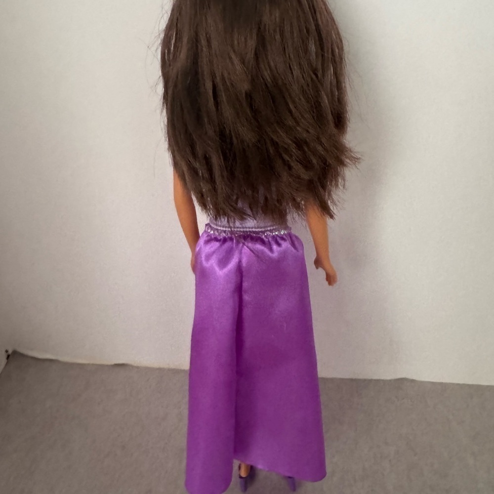 Mattel Barbie Doll Princess Pink Lavender Dress - Picture 5 of 7